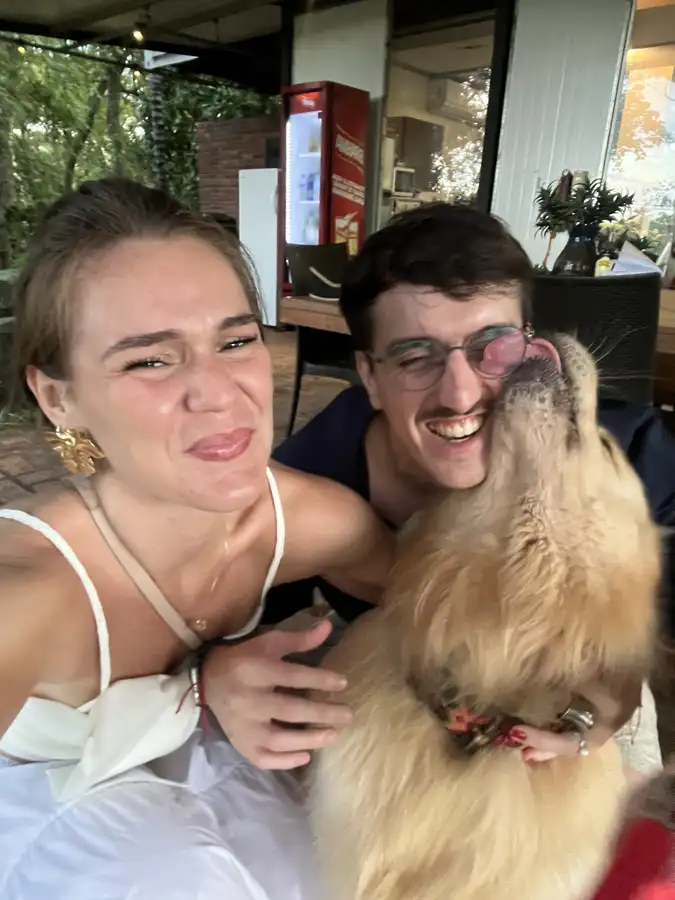 Juntos con una visita muy cariñosa en San Bernardino